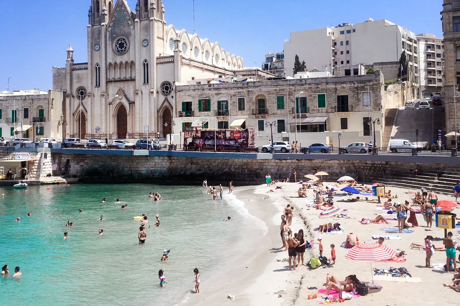 ساحل خلیج اوک - Balluta Bay Beach