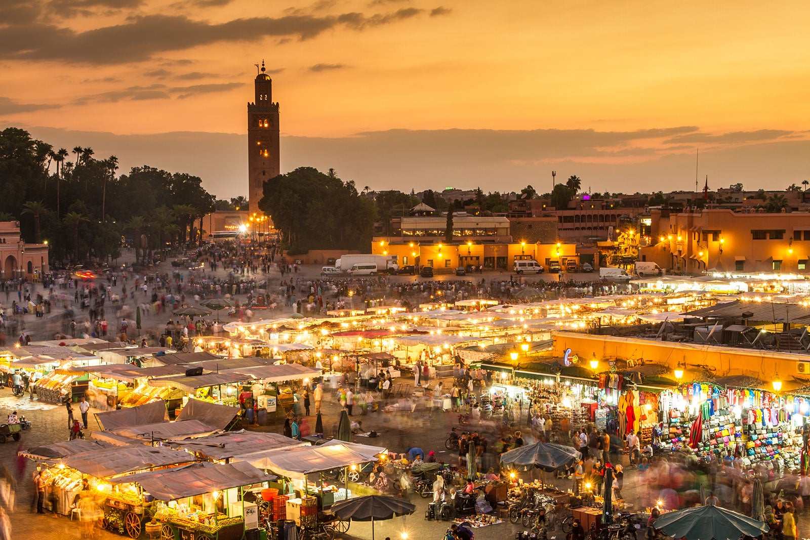 میدان جماع الفنا - Jemaa el-Fna Square