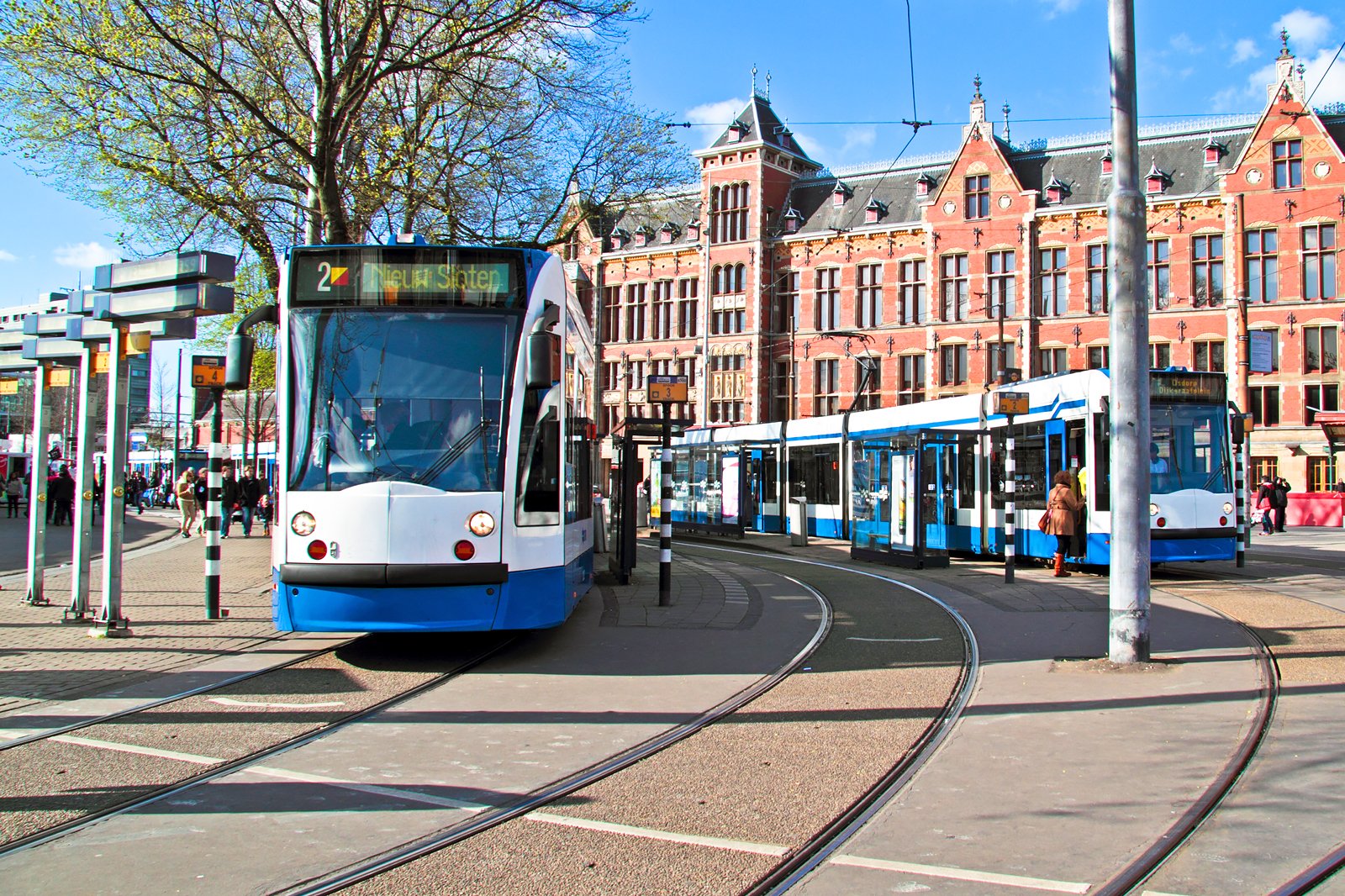 تراموا 5 - ایستگاه مرکزی به Zuid - Tram 5 – Centraal Station to Zuid