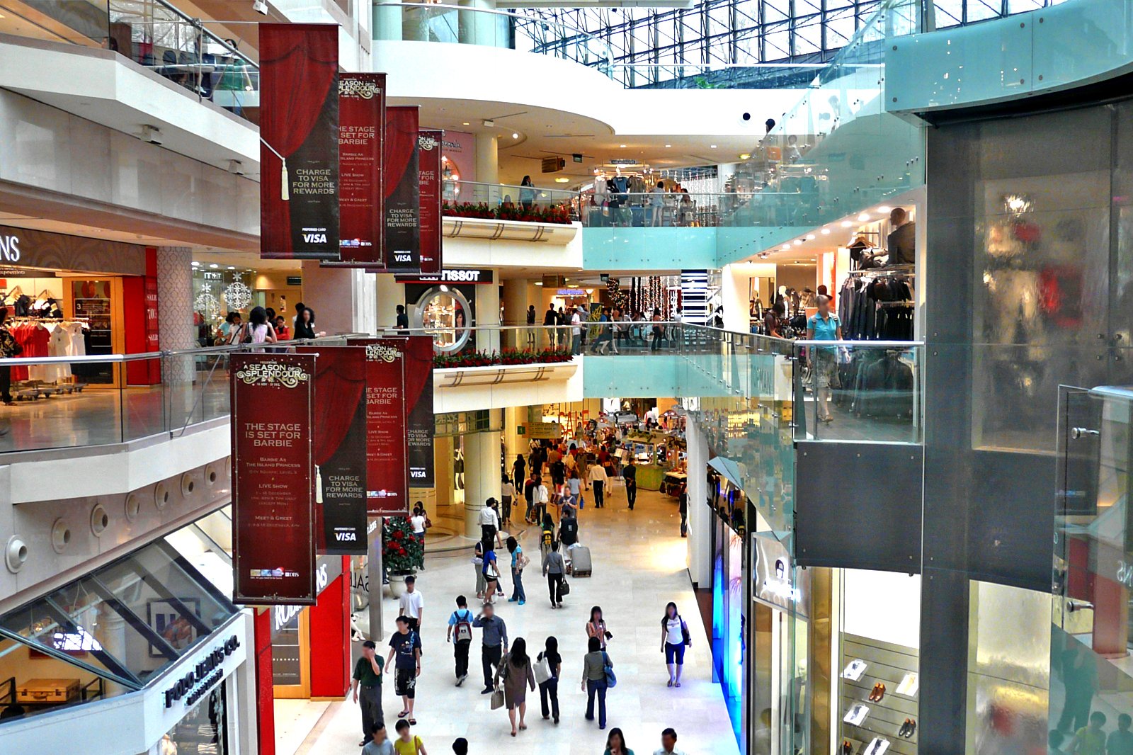 مرکز خرید رافلز سیتی - Raffles City Shopping Center