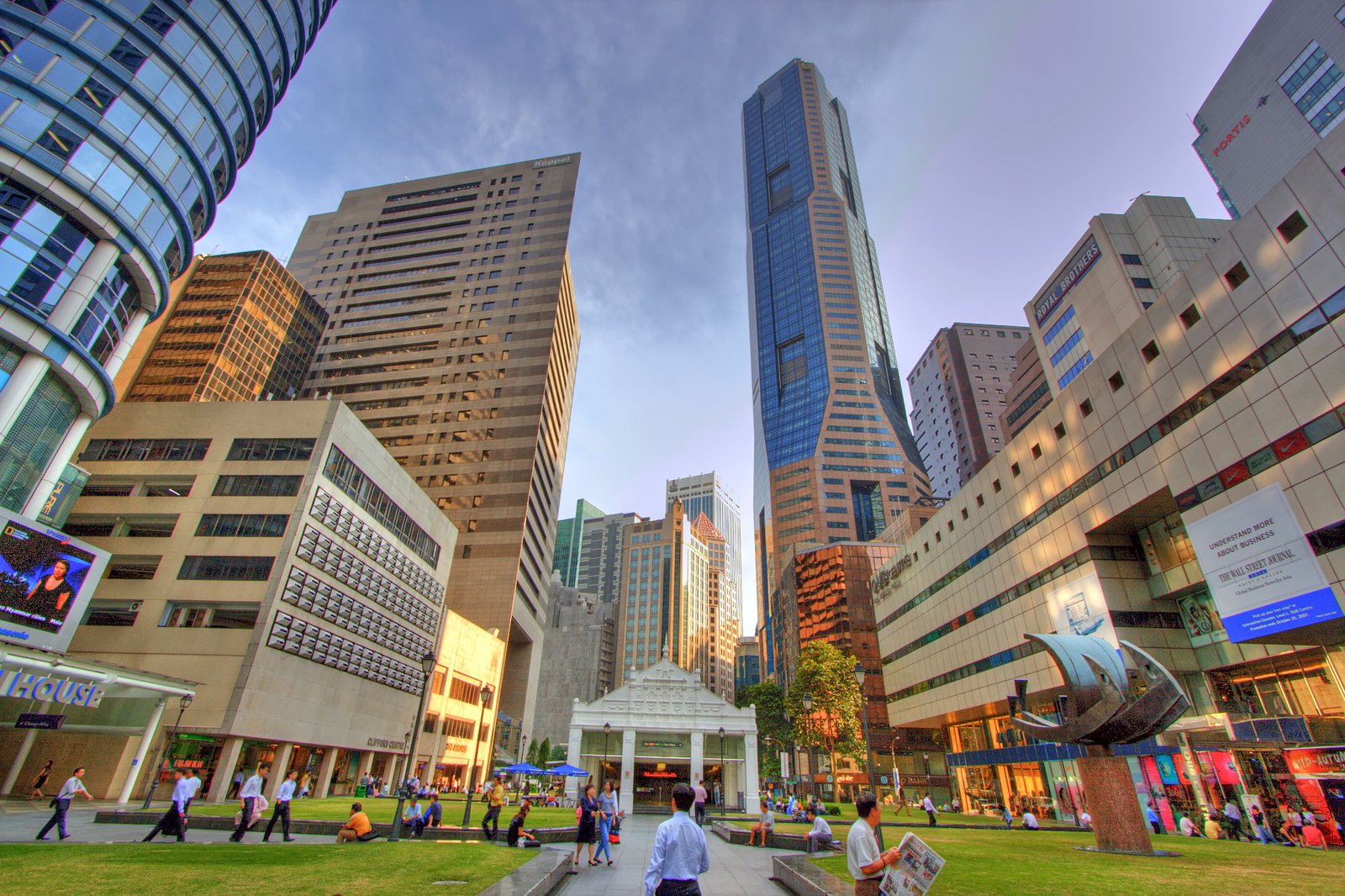 محل قرعه کشی - Raffles Place