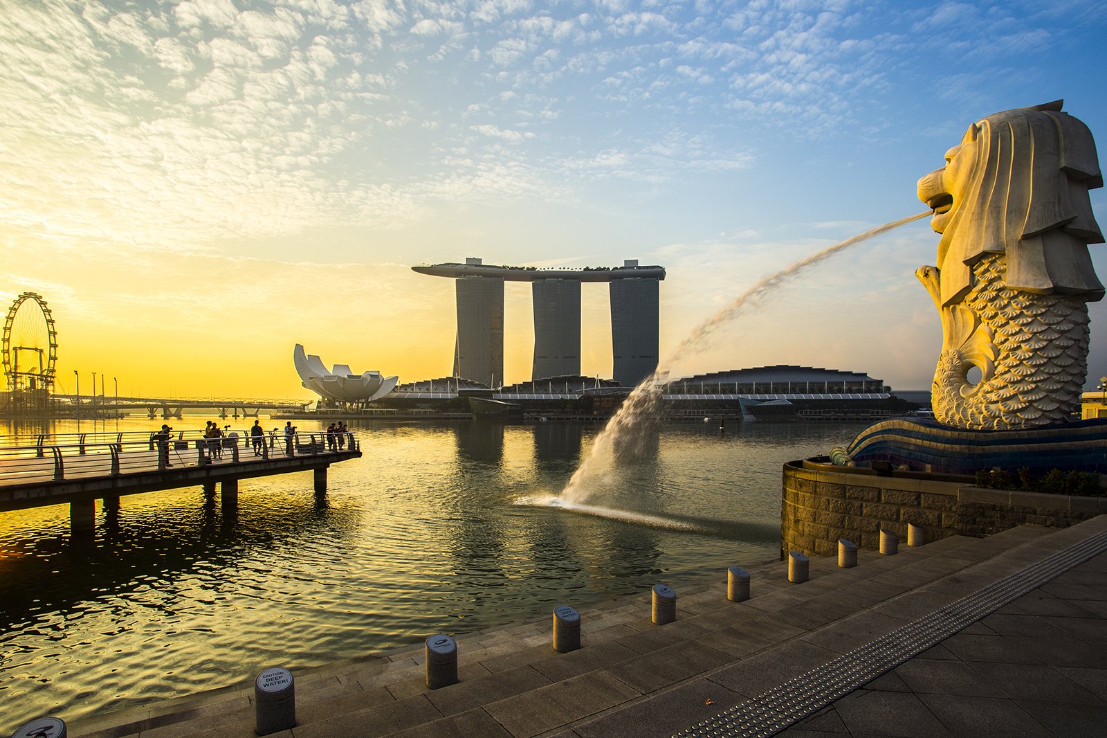 عکسی در کنار The Merlion بگیرید - Grab a photo next to The Merlion