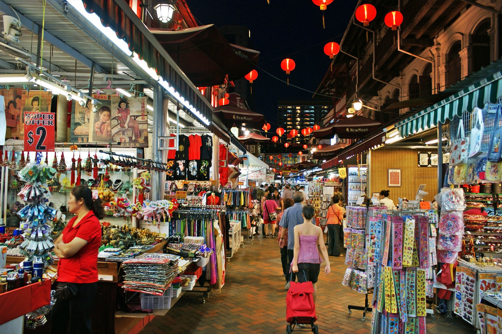 بازار خیابان محله چینی ها - Chinatown Street Market