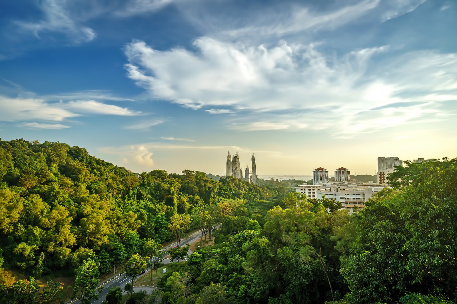 پارک کوه فابر - Mount Faber Park