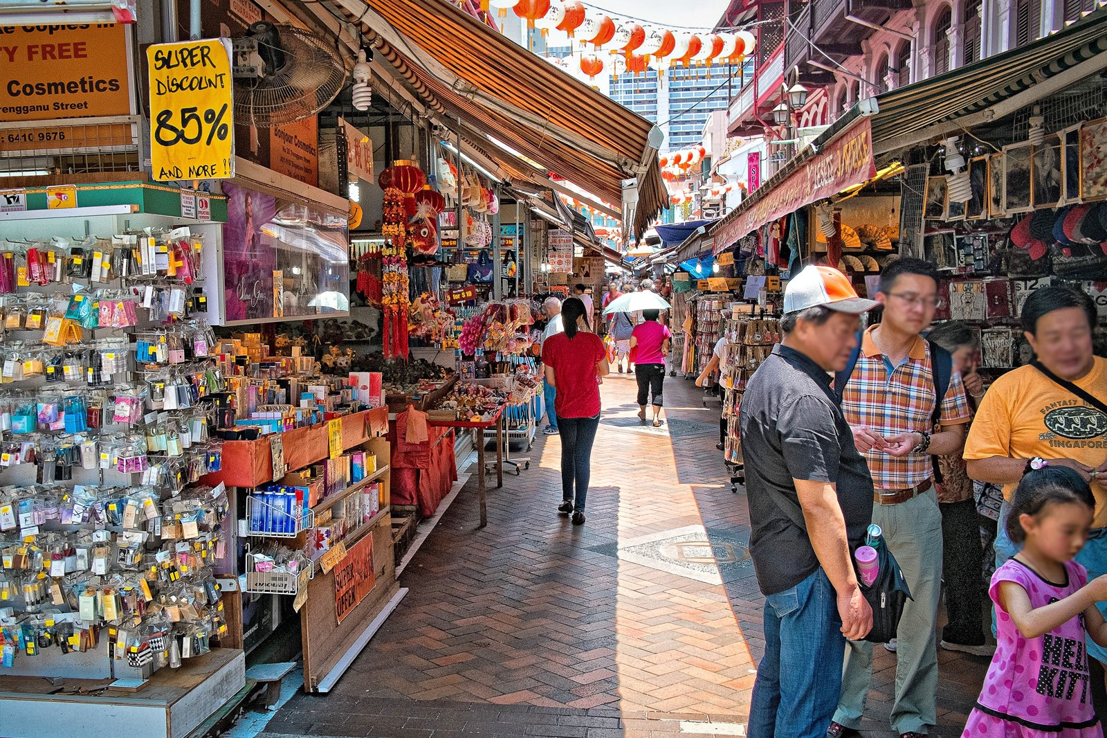 بازار خیابان محله چینی ها - Chinatown Street Market