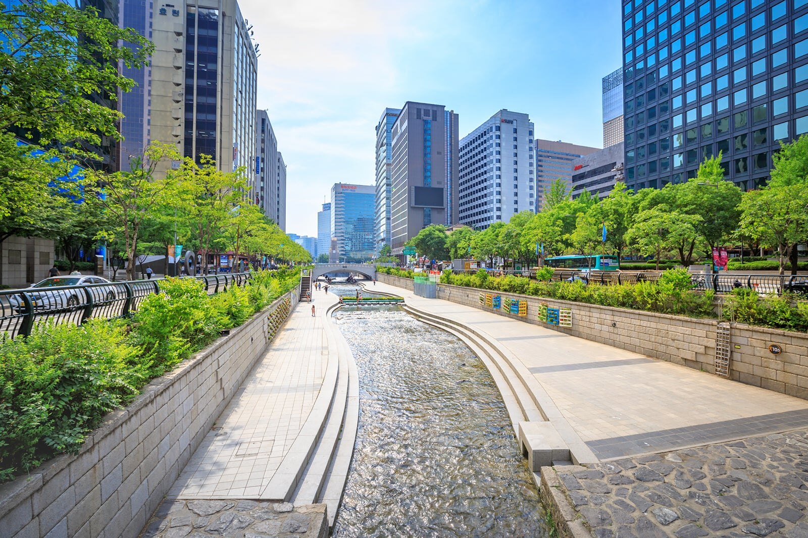 جریان Cheonggyecheon - Cheonggyecheon Stream