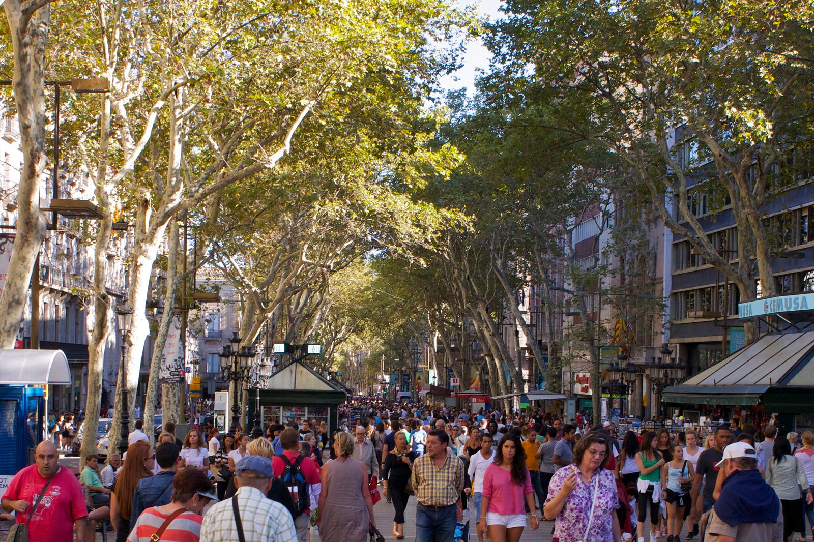 رامبلاس بارسلونا - Barcelona's Ramblas