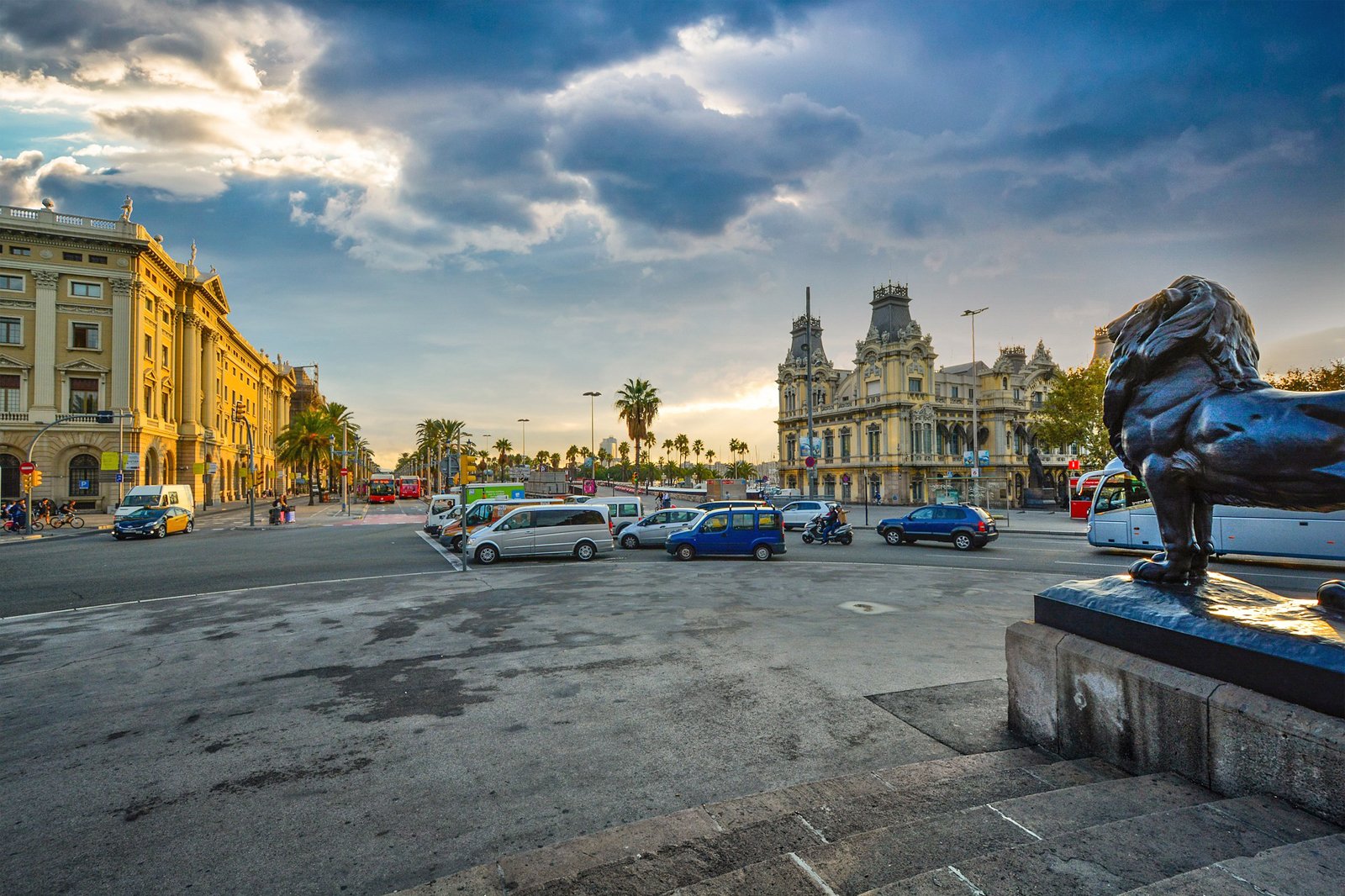 ترافیک در بارسلونا - Traffic in Barcelona