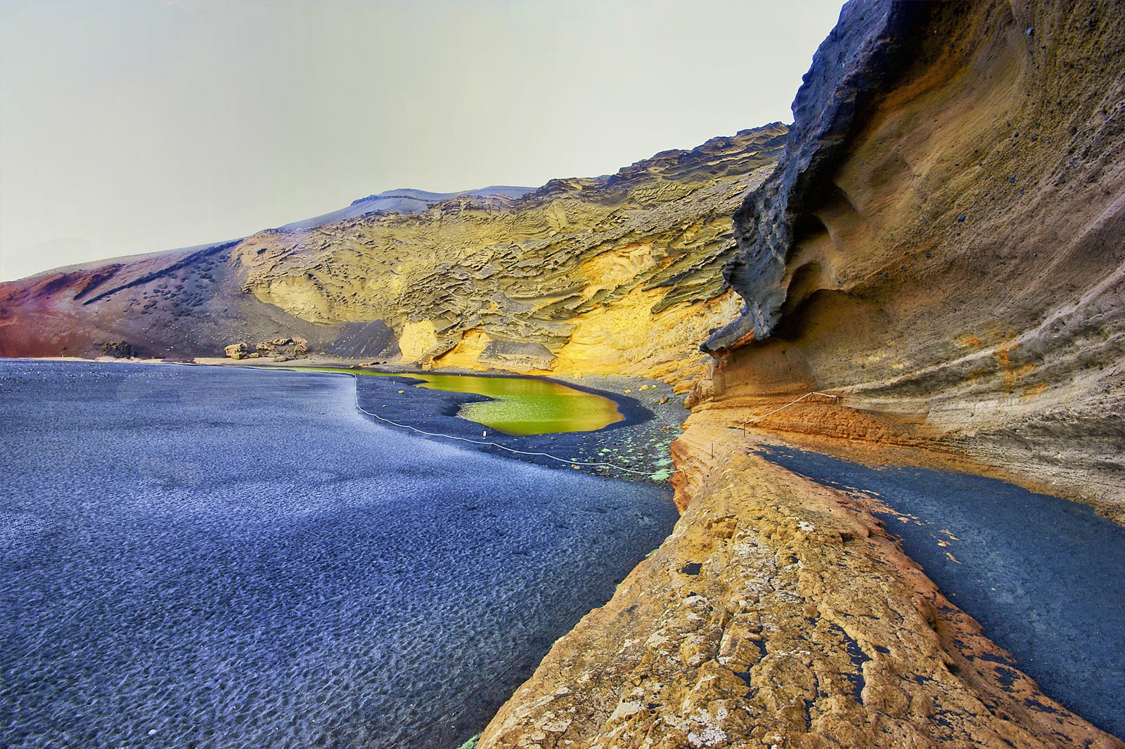 ساحل Charco de los Clicos - Playa del Charco de los Clicos