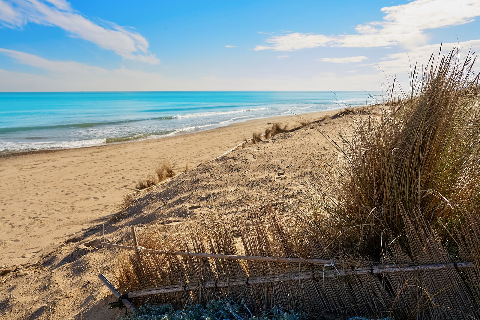 ساحل لا گاروفرا - La Garrofera Beach (Platja de la Garrofera)