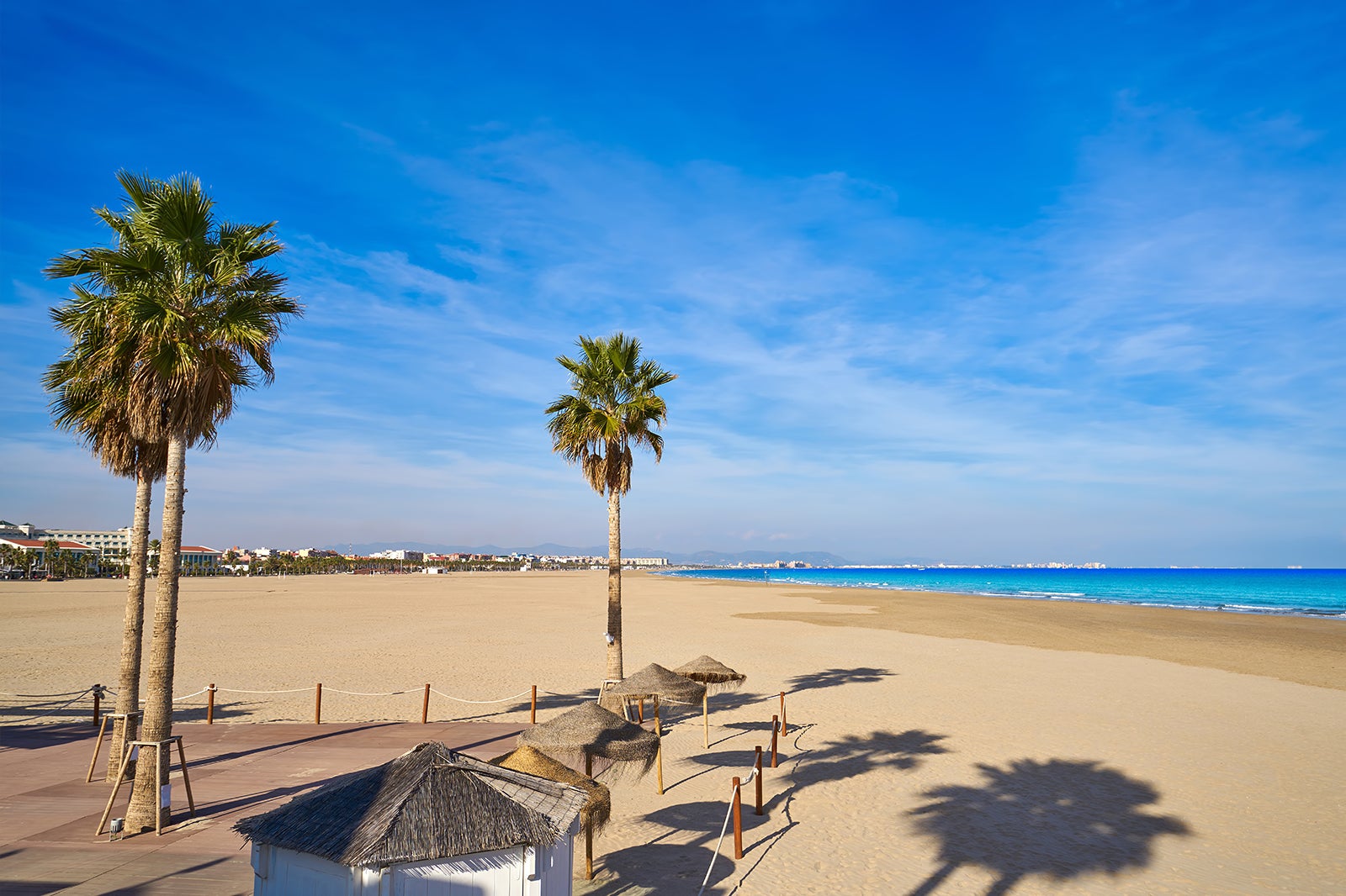 ساحل مالواروسا - Malvarrosa Beach (Platja de la Malva-rosa)