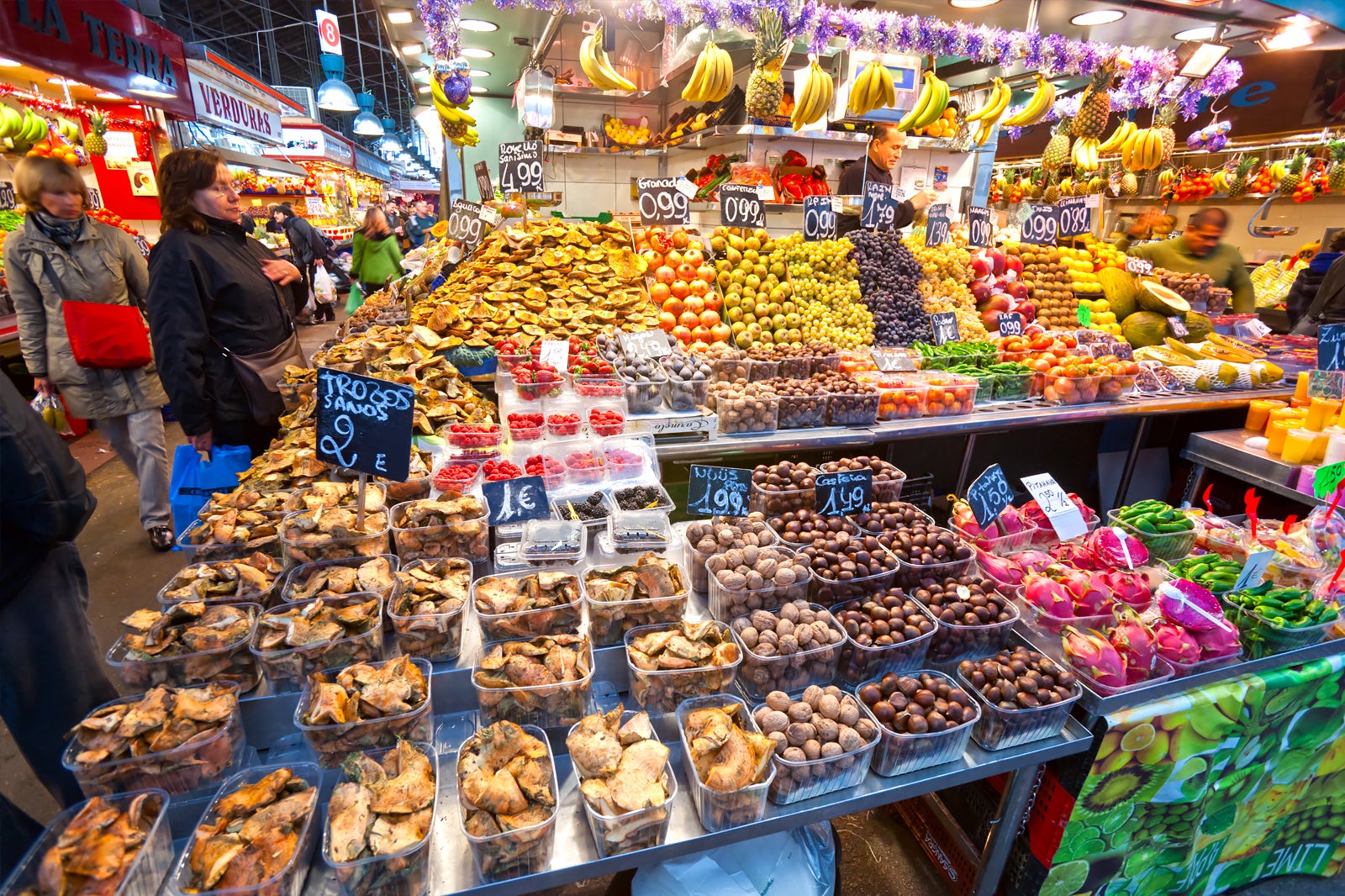 بازار بوکریا - Boqueria Market