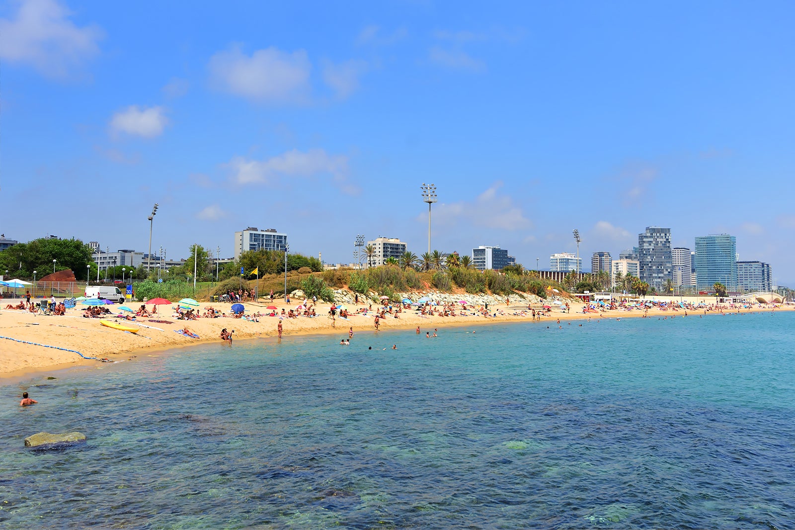 ساحل بوگاتل - Bogatell Beach