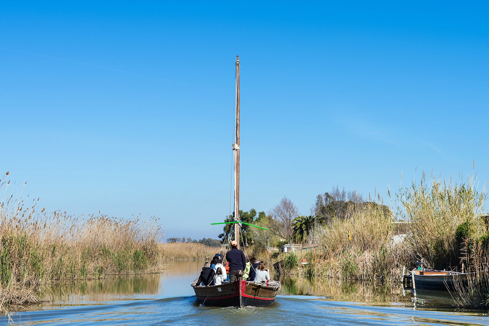 با قایق در La Albufera سفر کنید - Take a boat trip on La Albufera