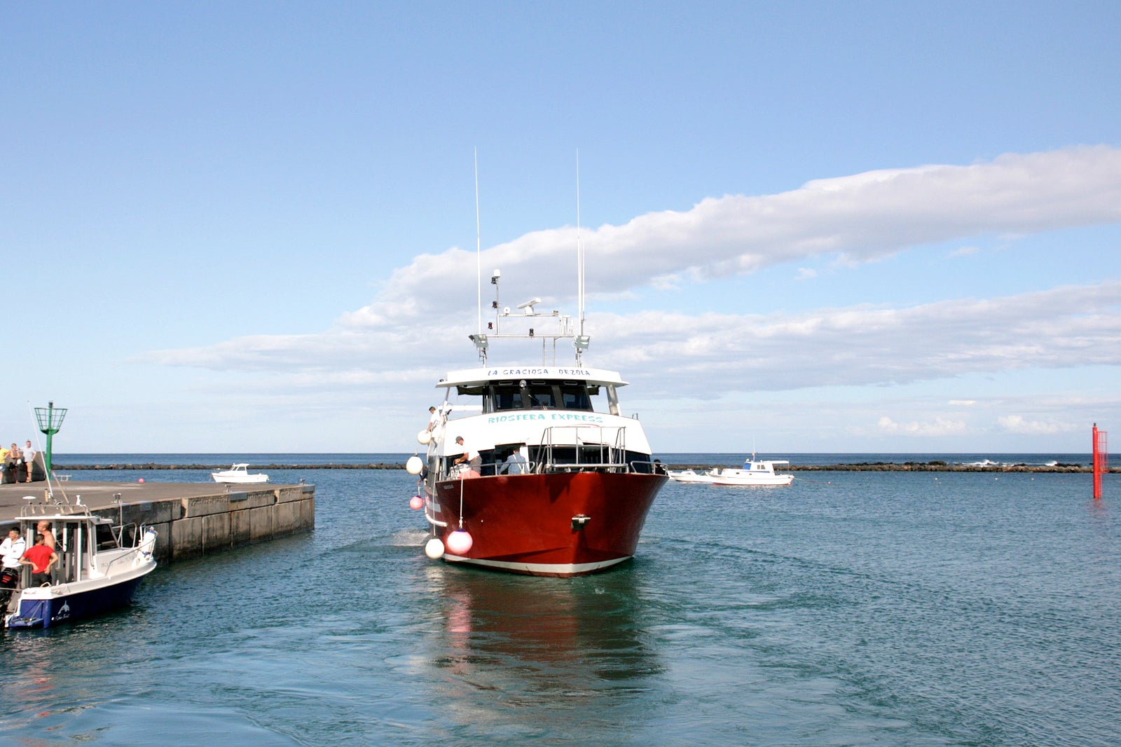 چگونه به La Graciosa برویم - How to get to La Graciosa