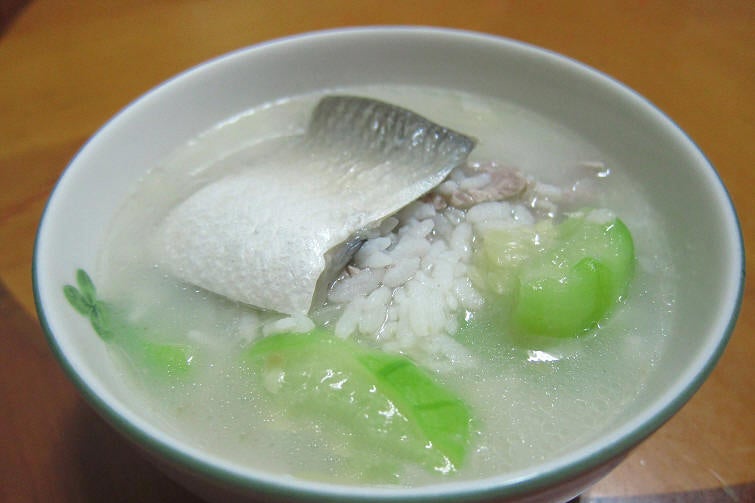 ماهی شیر ماهی - Milkfish congee