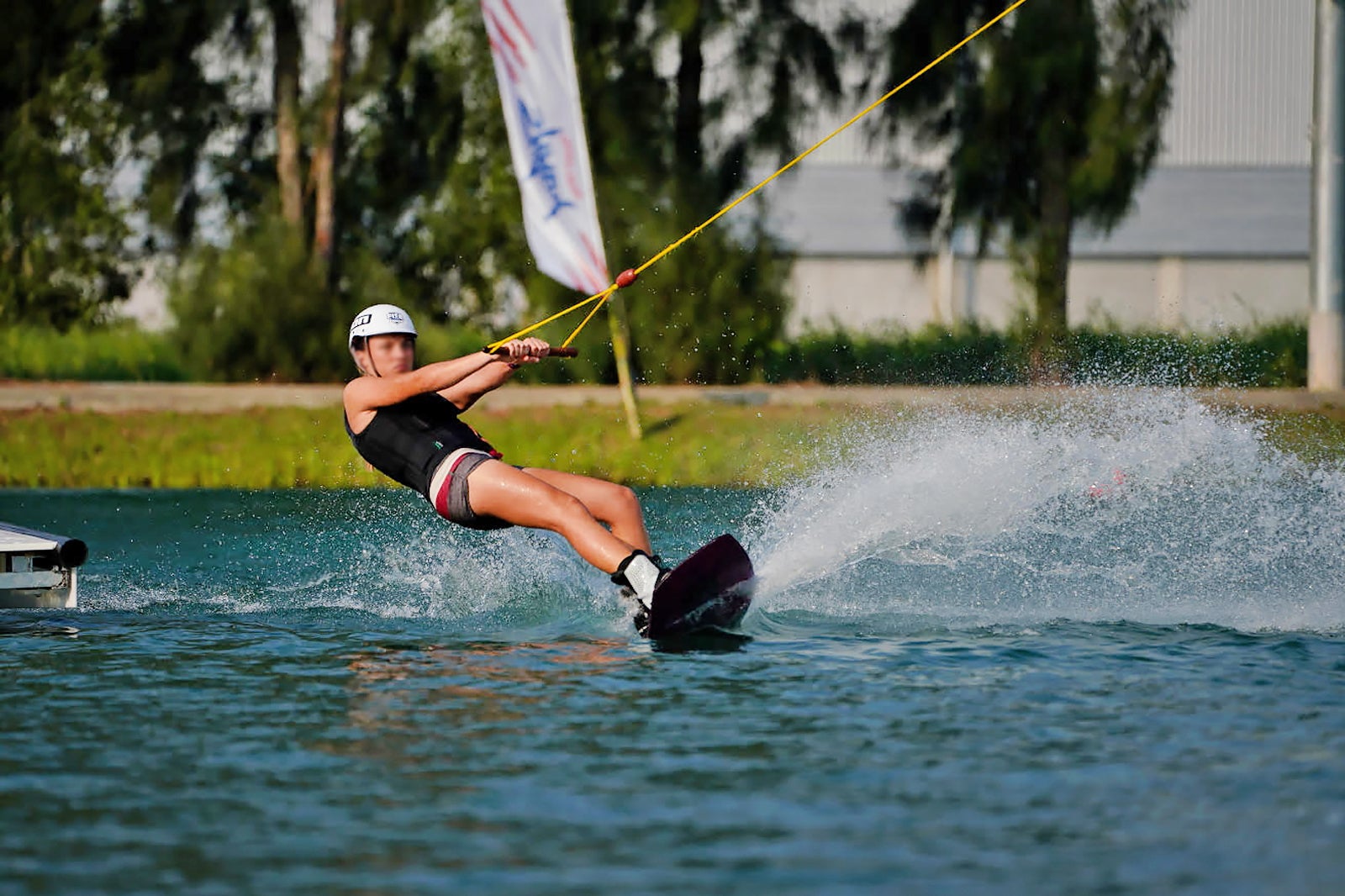 Wakeboarding در Taco Lake یا Thai Wake Park - Wakeboarding at Taco Lake or Thai Wake Park