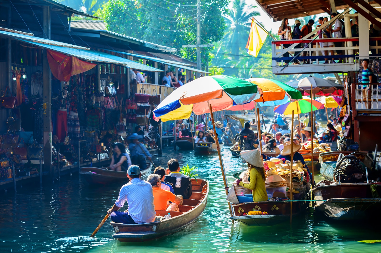 گشت خصوصی در بازار شناور دامنوئن سادواک - Private Damnoen Saduak Floating Market tour