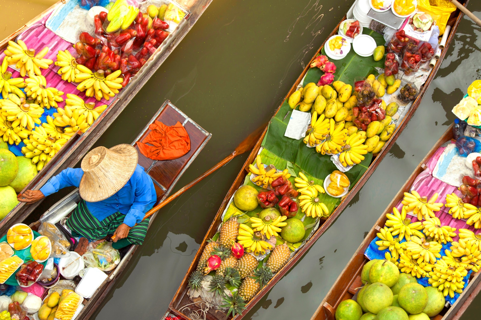 بازارهای شناور بانکوک - Bangkok floating markets