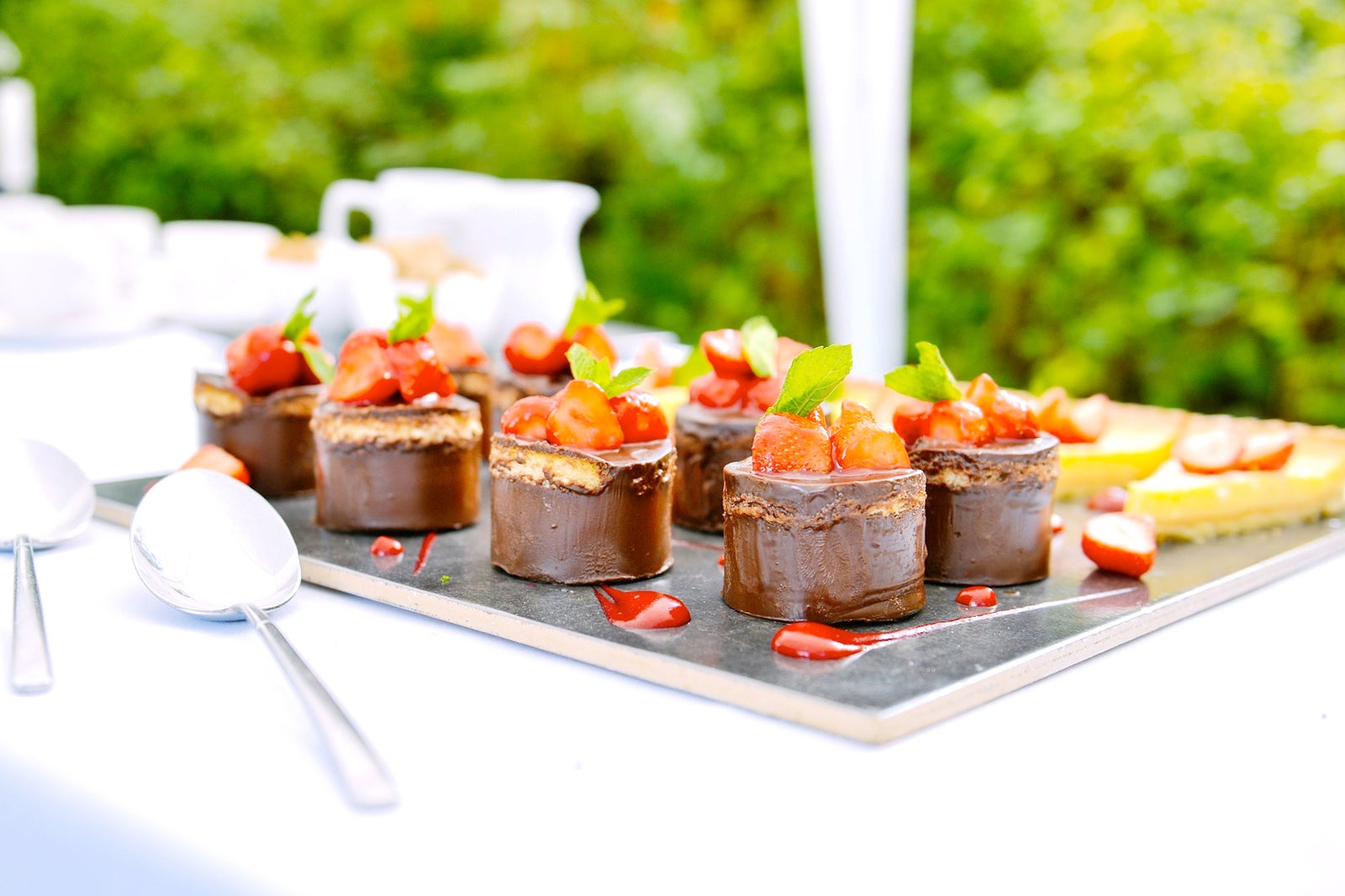 بوفه شکلات سوکوتای بانکوک در سالن - The Sukhothai Bangkok’s Chocolate Buffet at The Salon