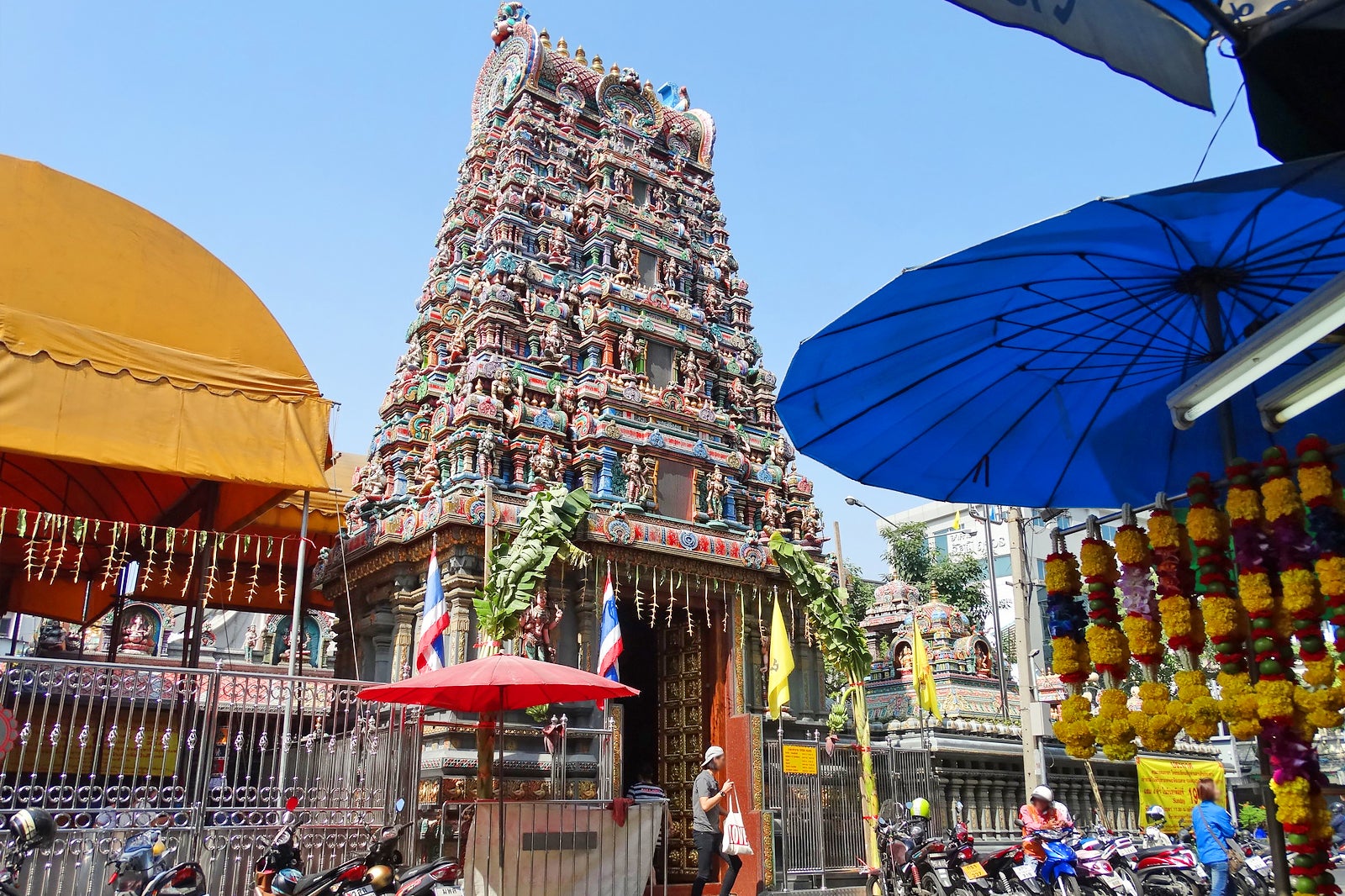 معبد سری ماها ماریامان بانکوک - Sri Maha Mariamman Temple Bangkok