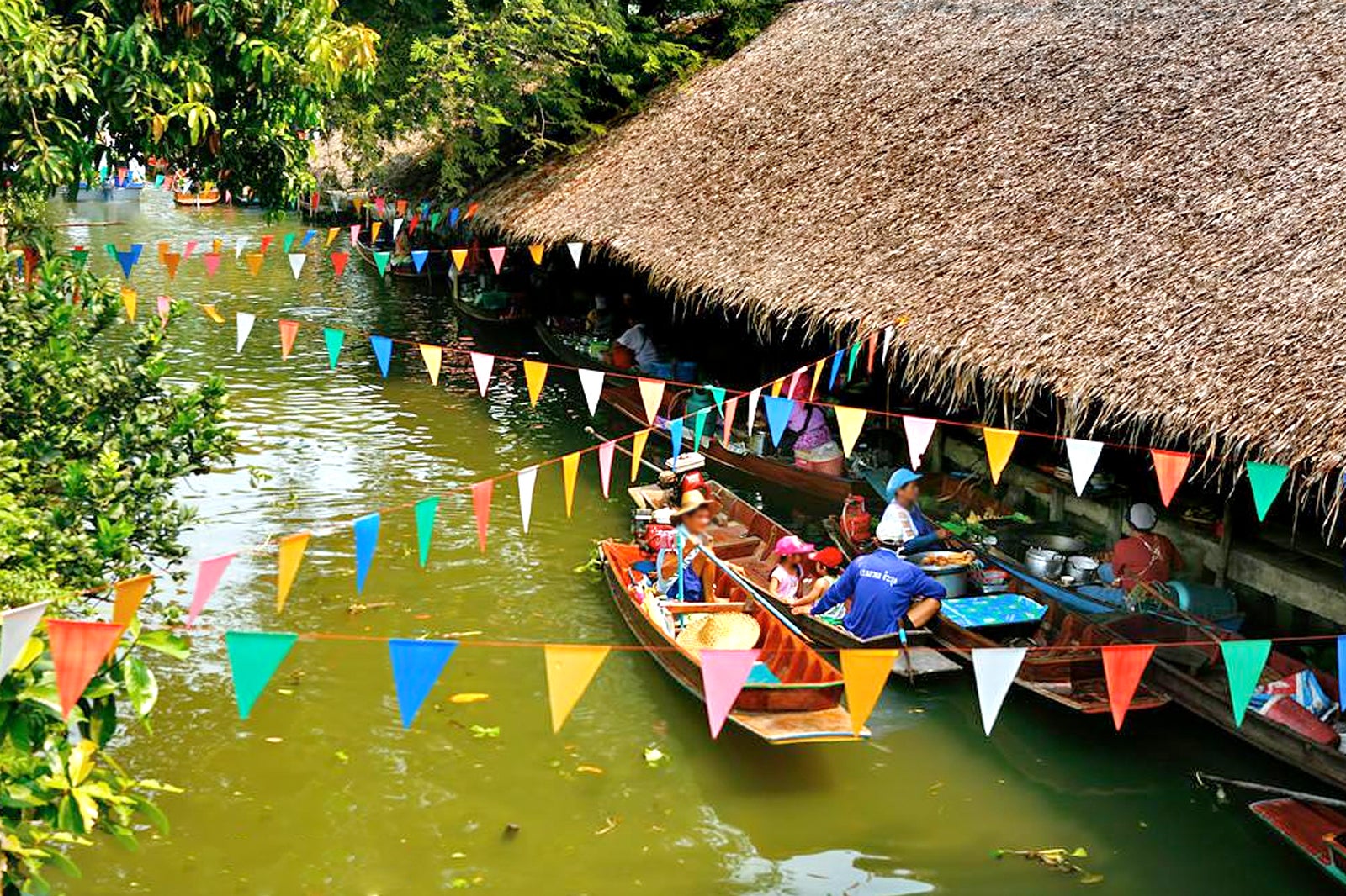 بازار شناور Klong Lat Mayom - Klong Lat Mayom Floating Market