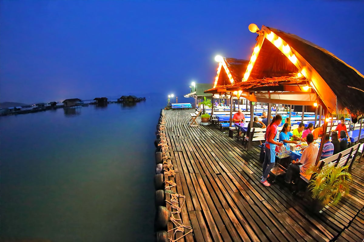 رستوران های شناور پوکت - Phuket floating restaurants