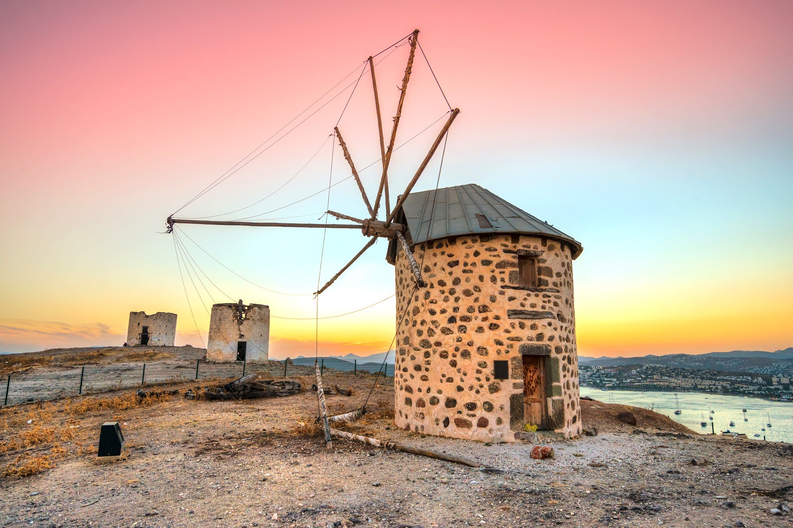 آسیاب های بادی بدروم - Bodrum windmills