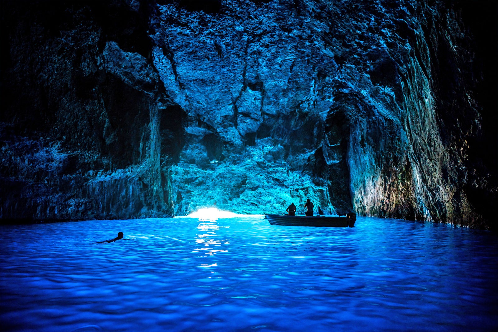 غار آبی - Blue Grotto