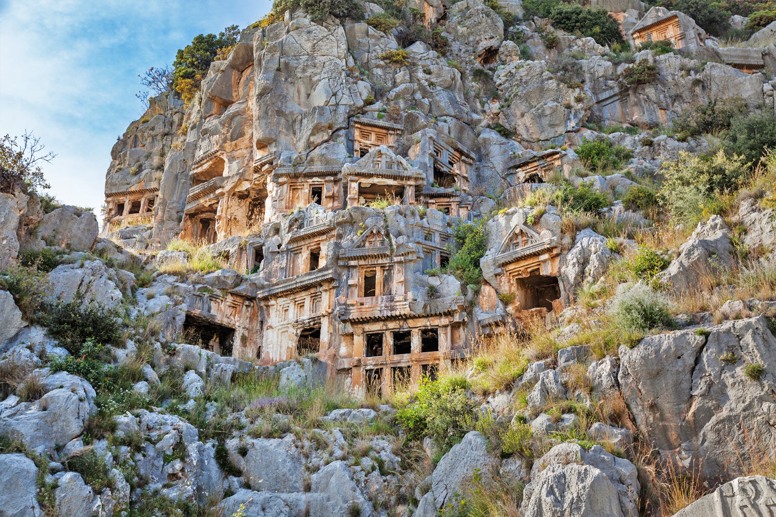 مقبره های صخره ای لیسیا - Lycian Rock Tombs