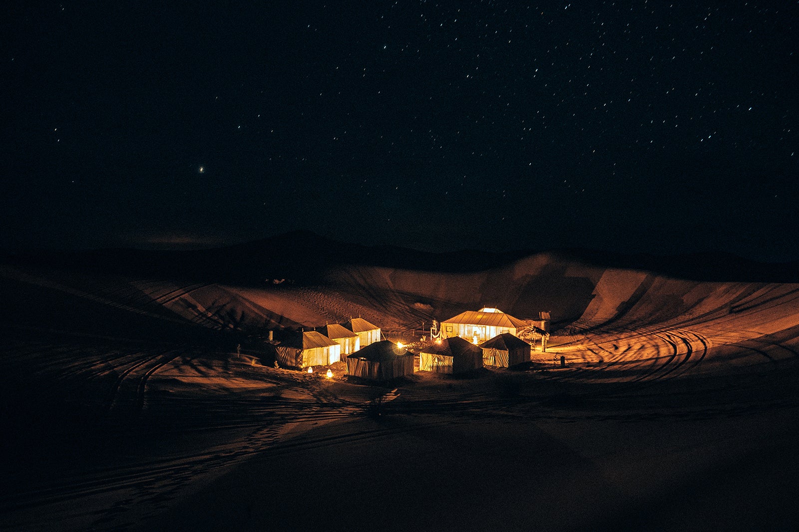 کمپینگ در کویر - Desert camping