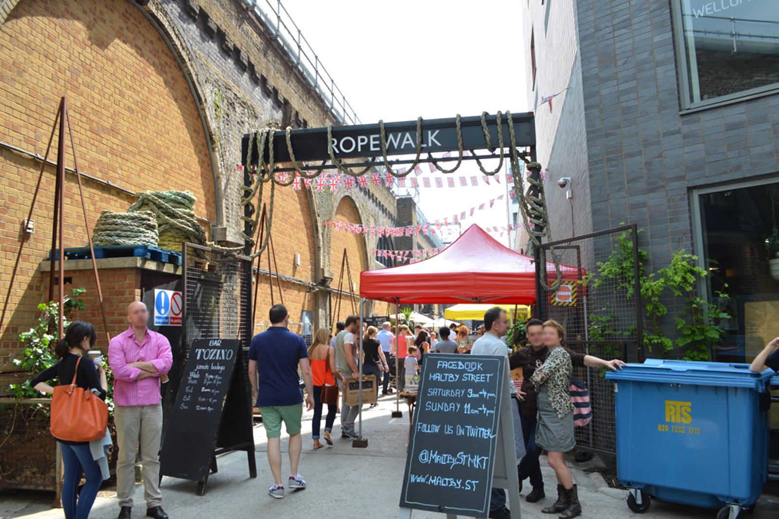 بازار خیابان مالتبی - Maltby Street Market