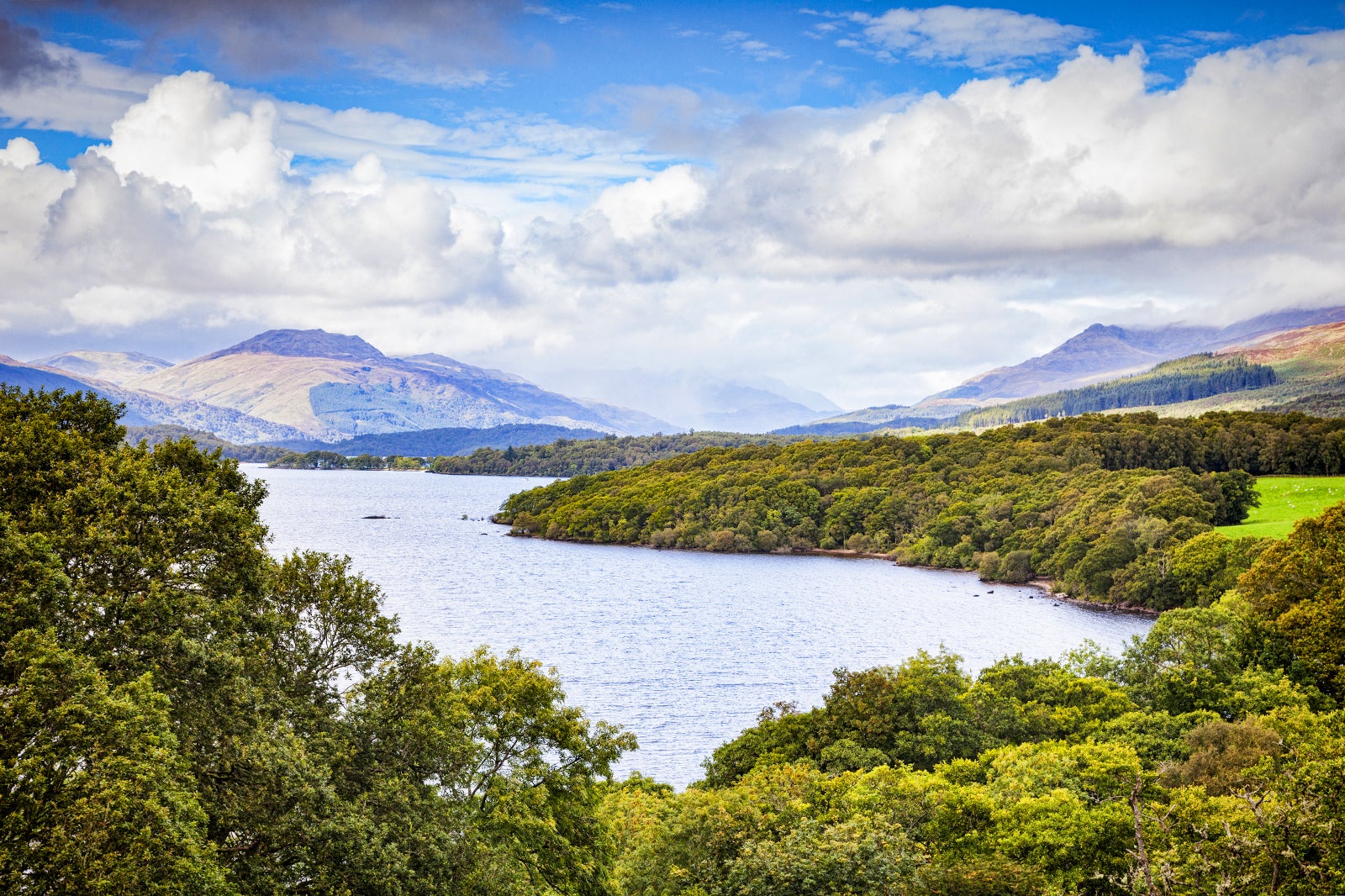 دریاچه لوموند و پارک ملی Trossachs - Loch Lomond and The Trossachs National Park