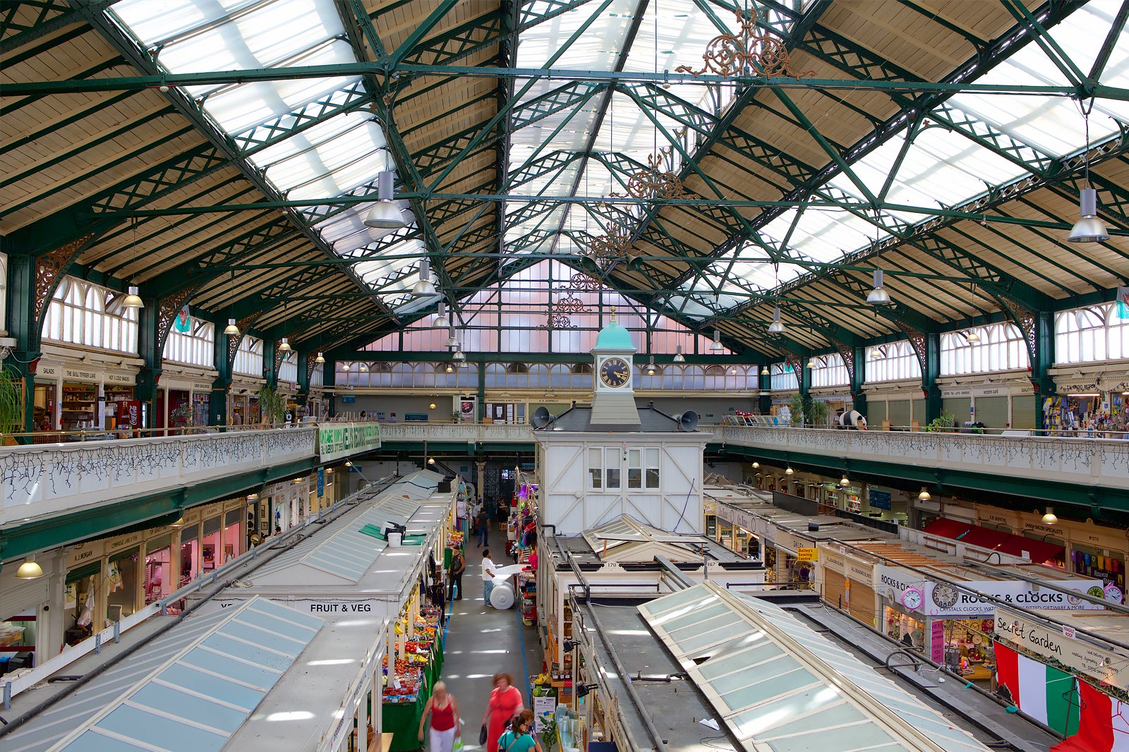 بازار مرکزی کاردیف - Cardiff Central Market