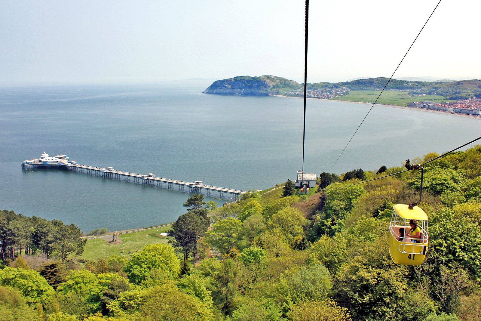 تله کابین Llandudno در دره مبارک - Llandudno Cable Car in Happy Valley