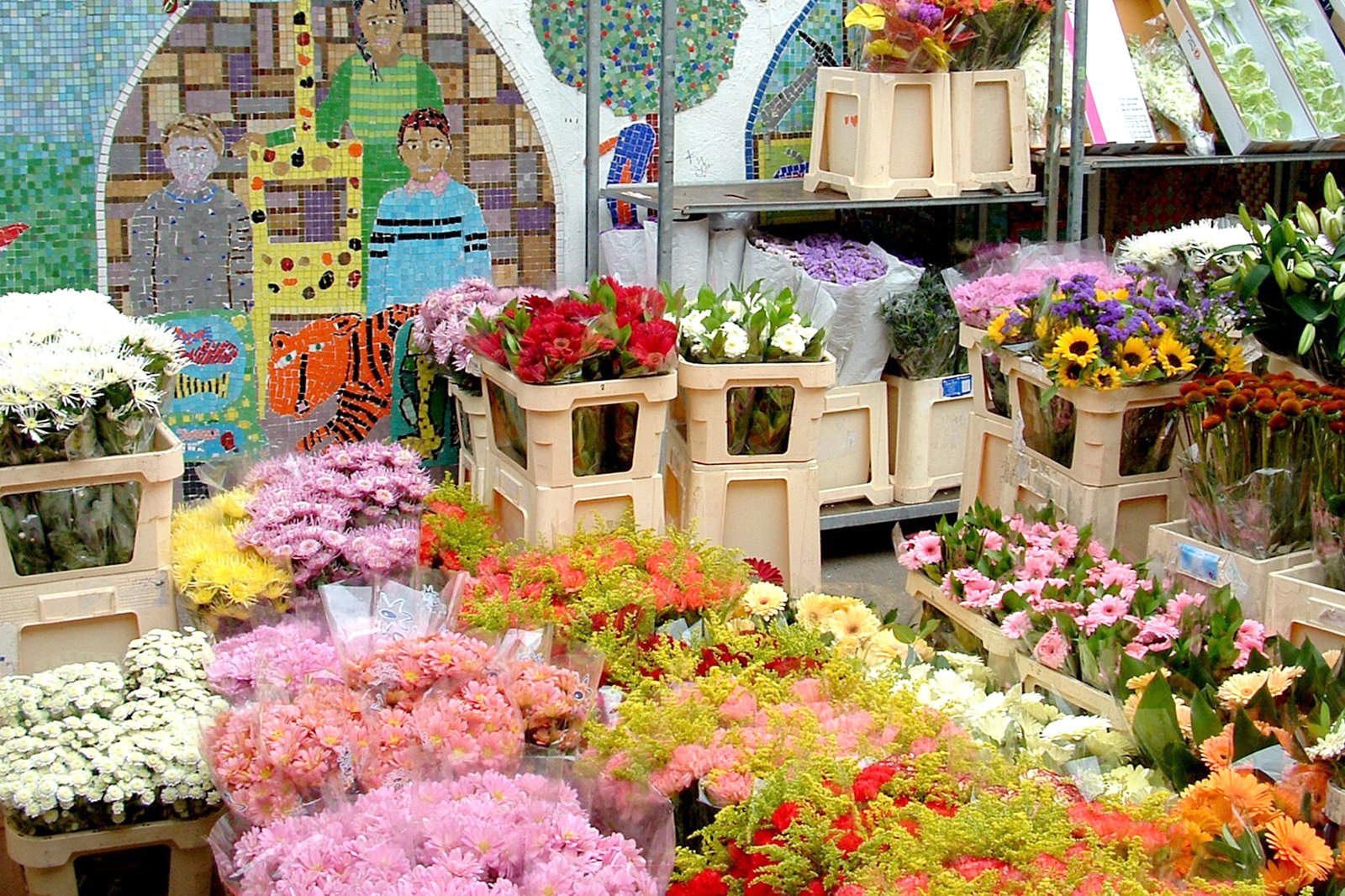 بازار گل جاده کلمبیا - Columbia Road Flower Market