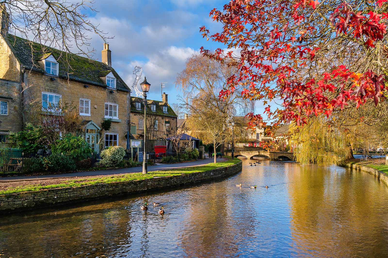 خیابان شربورن، بورتون روی آب - Sherborne Street, Bourton-on-the-Water