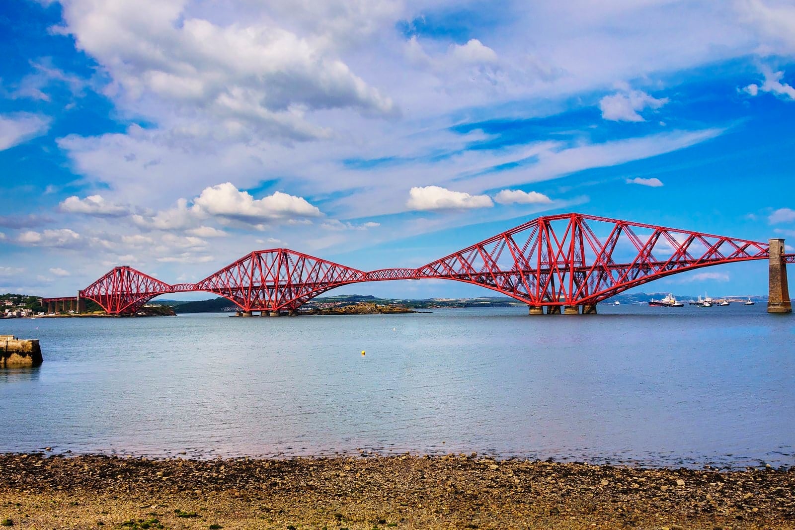 پل چهارم در ادینبورگ - Forth Bridge in Edinburgh