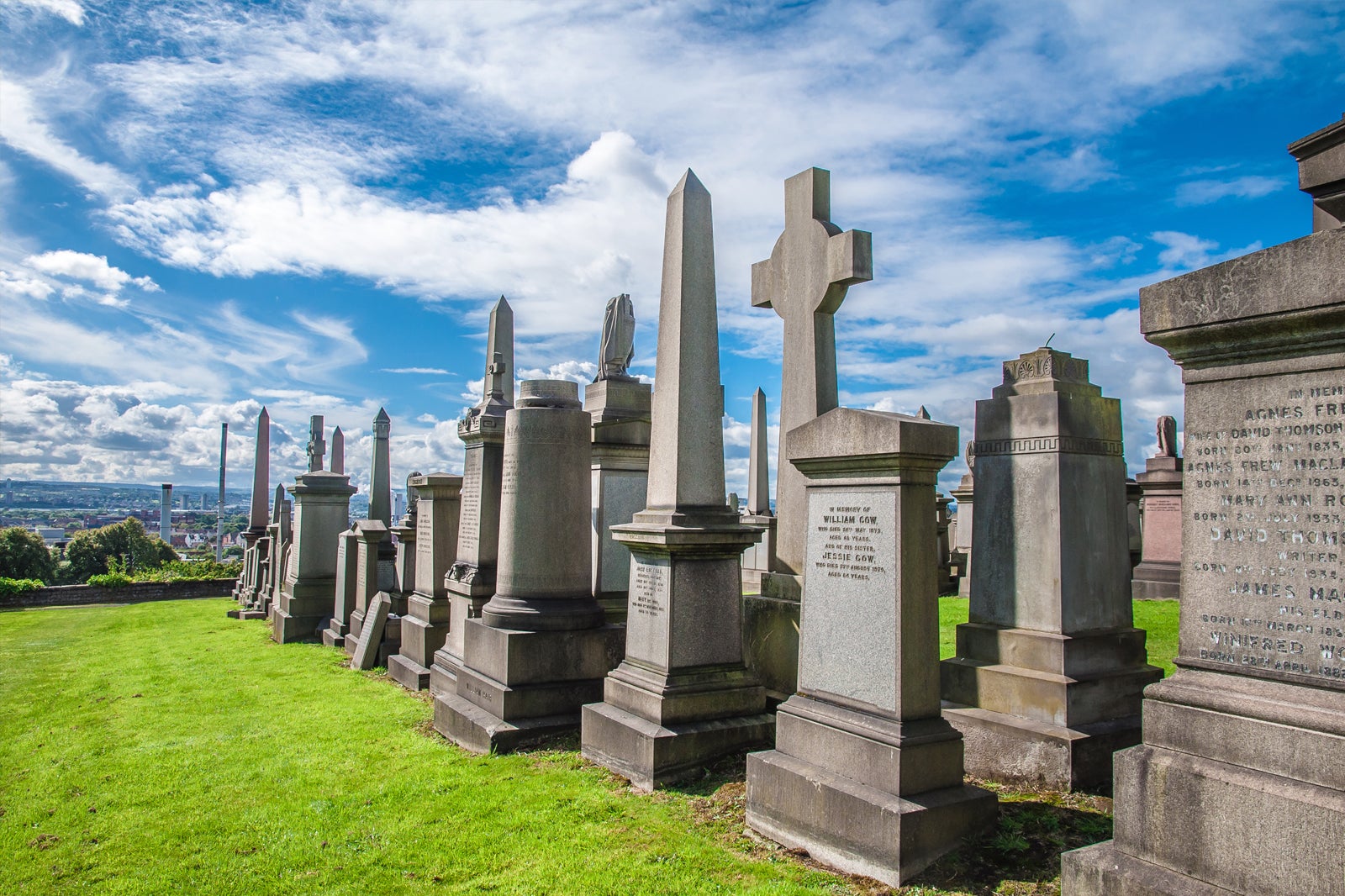 گورستان گلاسکو - Glasgow Necropolis