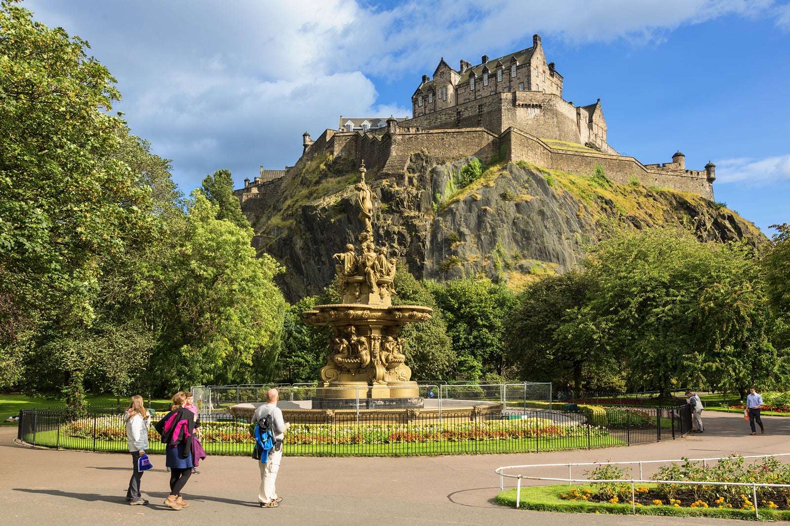 باغ های خیابان پرنسس - Princes Street Gardens