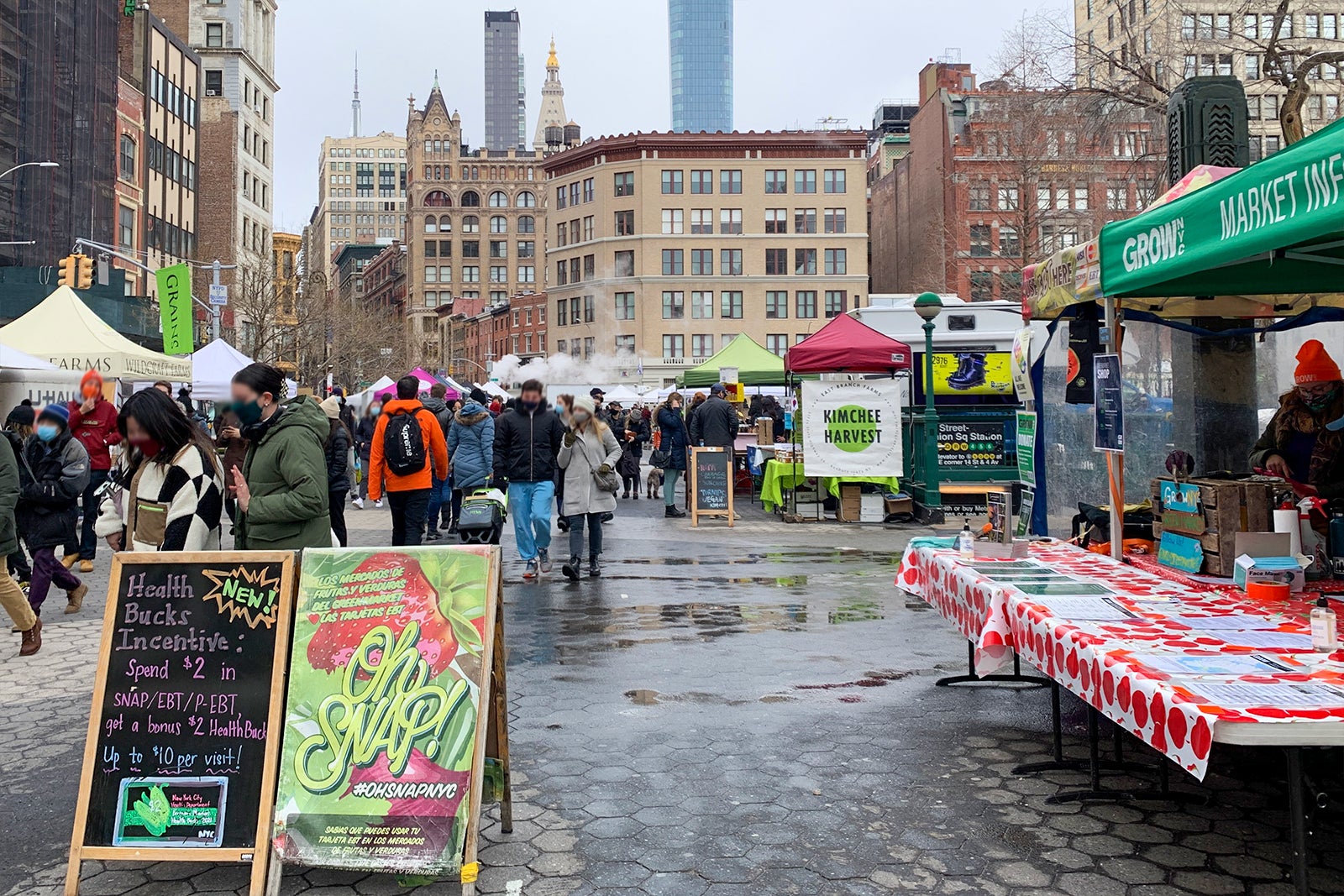 بازار سبز یونیون - Union Square Greenmarket