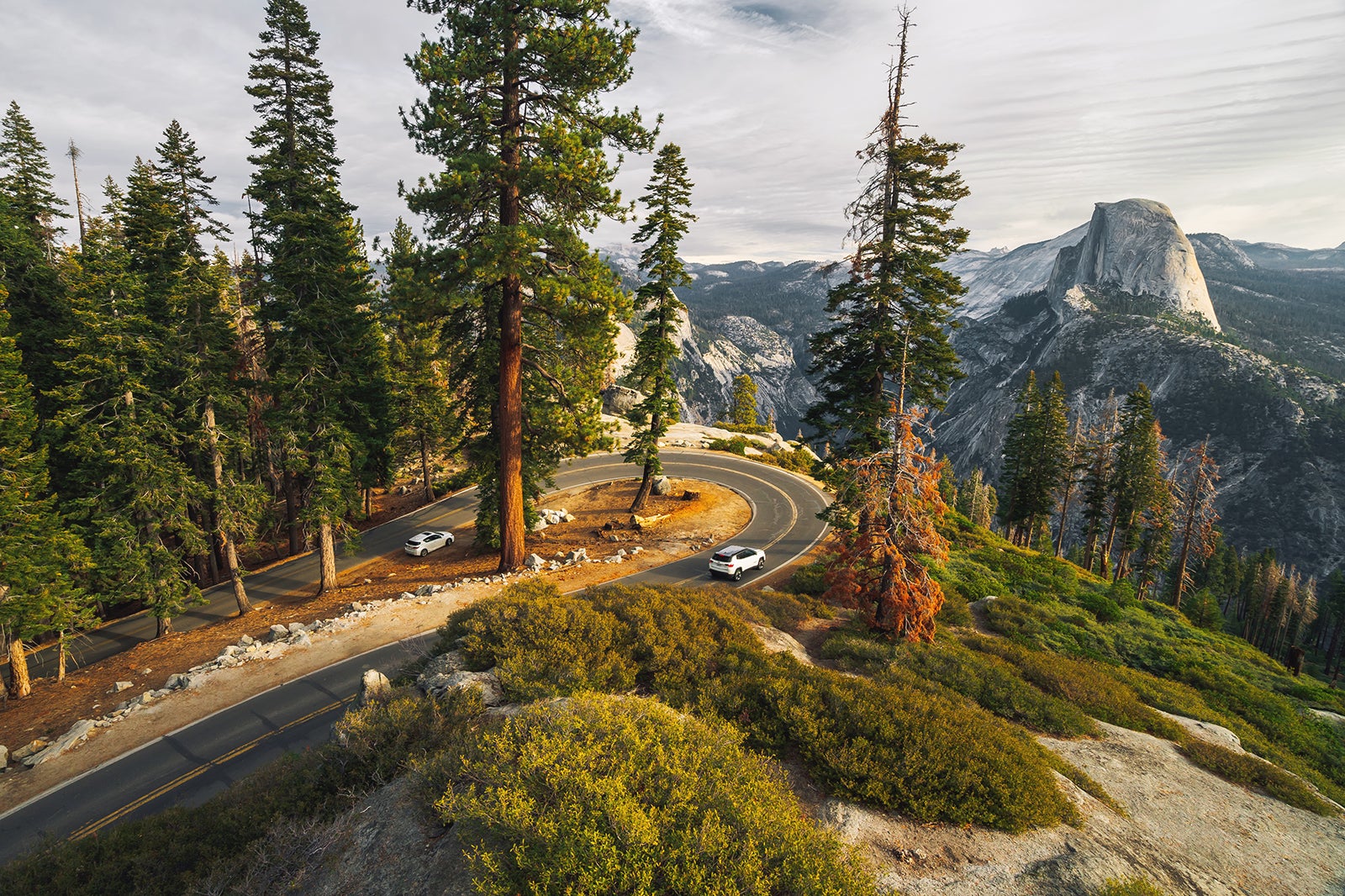 نقطه یخچال - Glacier Point