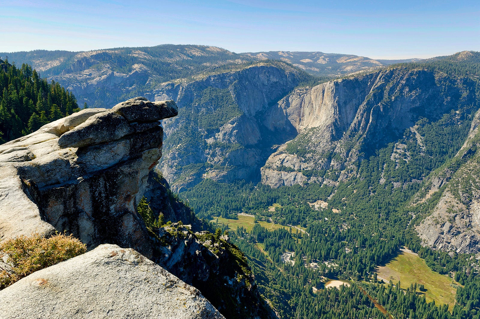 نقطه یخچال - Glacier Point