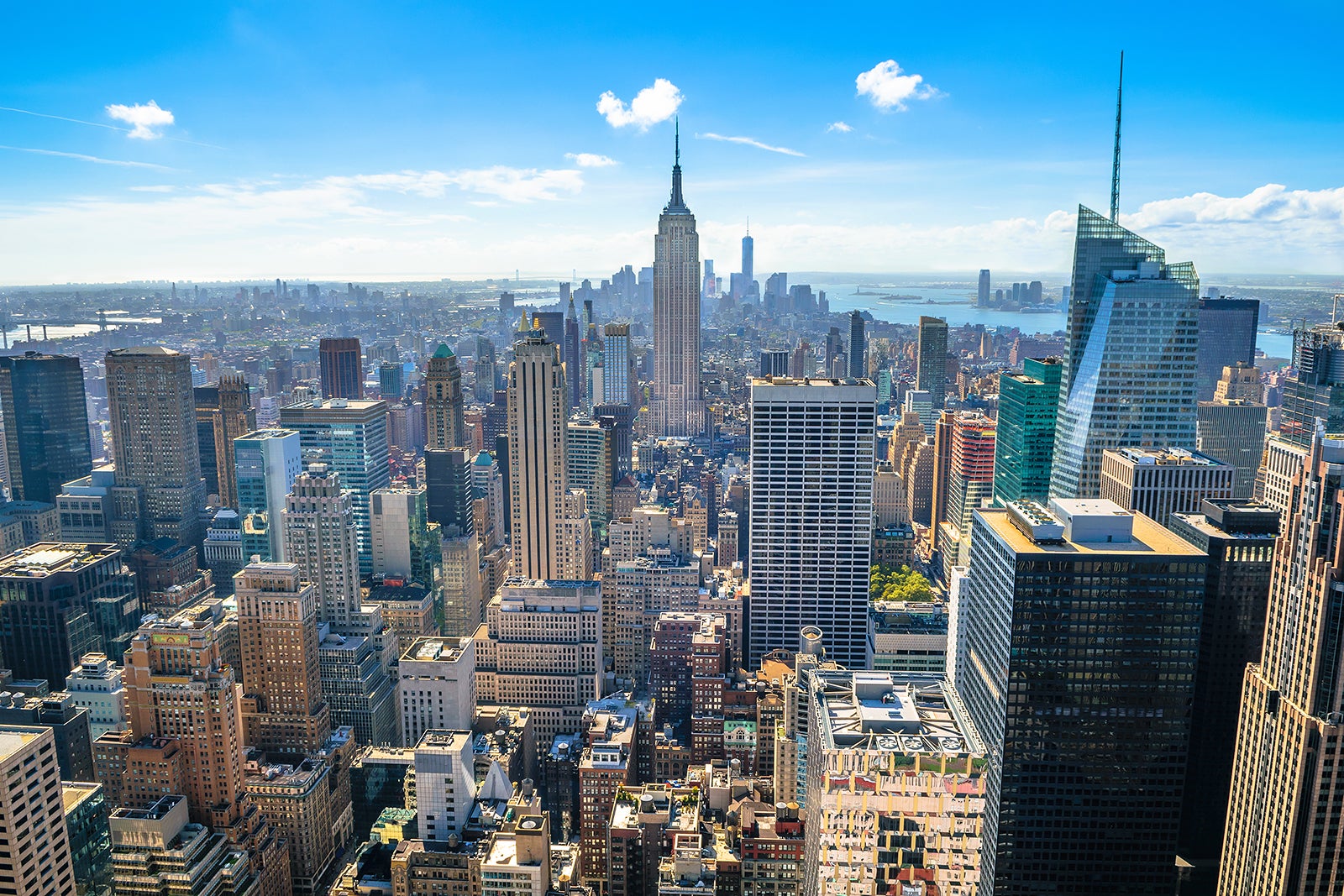 بالای عرشه رصد صخره - Top of the Rock Observation Deck