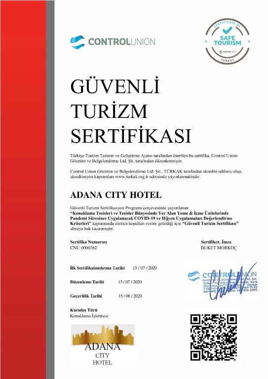 آدانا سیتی بوتیک هتل - Adana City Boutique Hotel