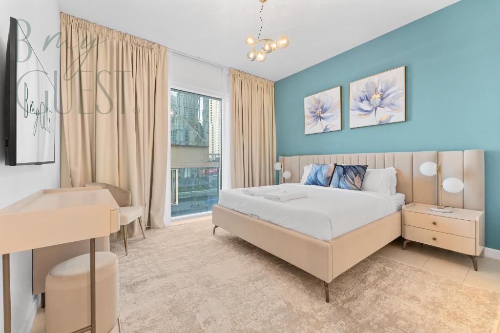 Unwind in style in La Vie 2BR with Beach Access