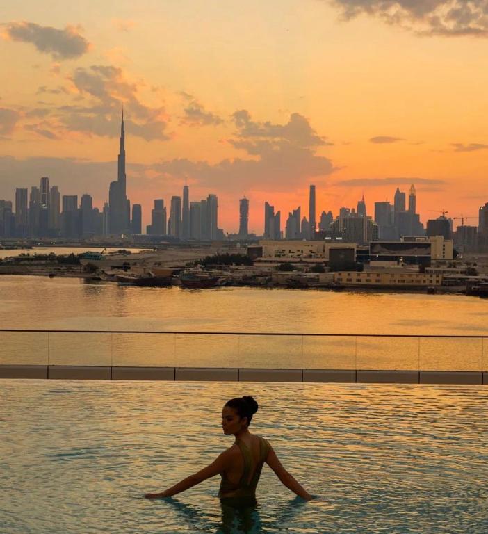 Burj Khalifa view & Creek sea view