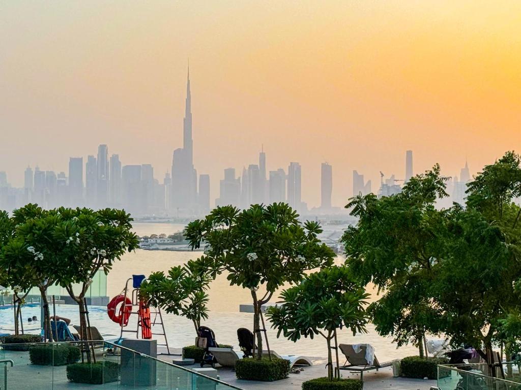 Burj Khalifa view & Creek sea view