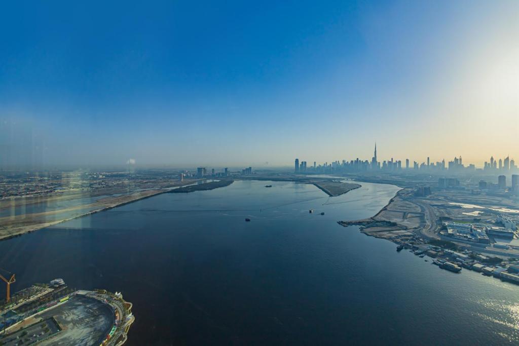 Burj Khalifa view & Creek sea view