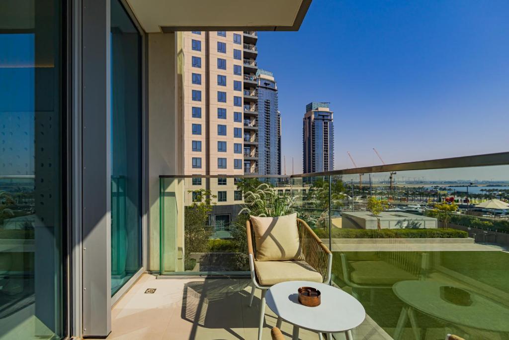 Burj Khalifa view & Creek sea view